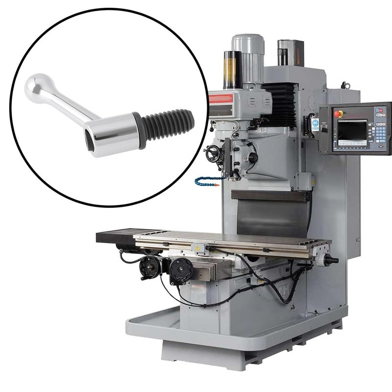 OTOTEC 2pcs 1/2inch Thread Table Lock Bolt Handle Compatible with Bridgeport Milling Machine - Image 2